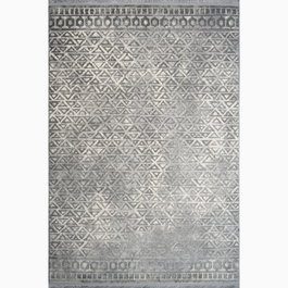 Conceptum Notta 1108 Alfombra de Pasillo 80 x 300 cm Gris y Crema